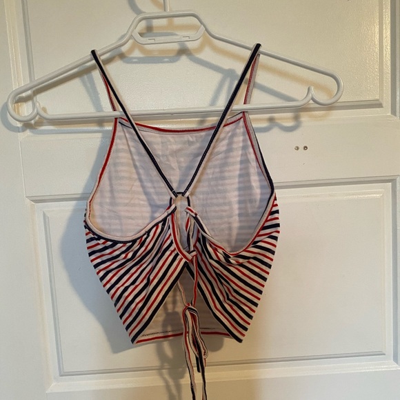 Garage Women’s Strappy Backless Crop Top - Picture 2 of 3